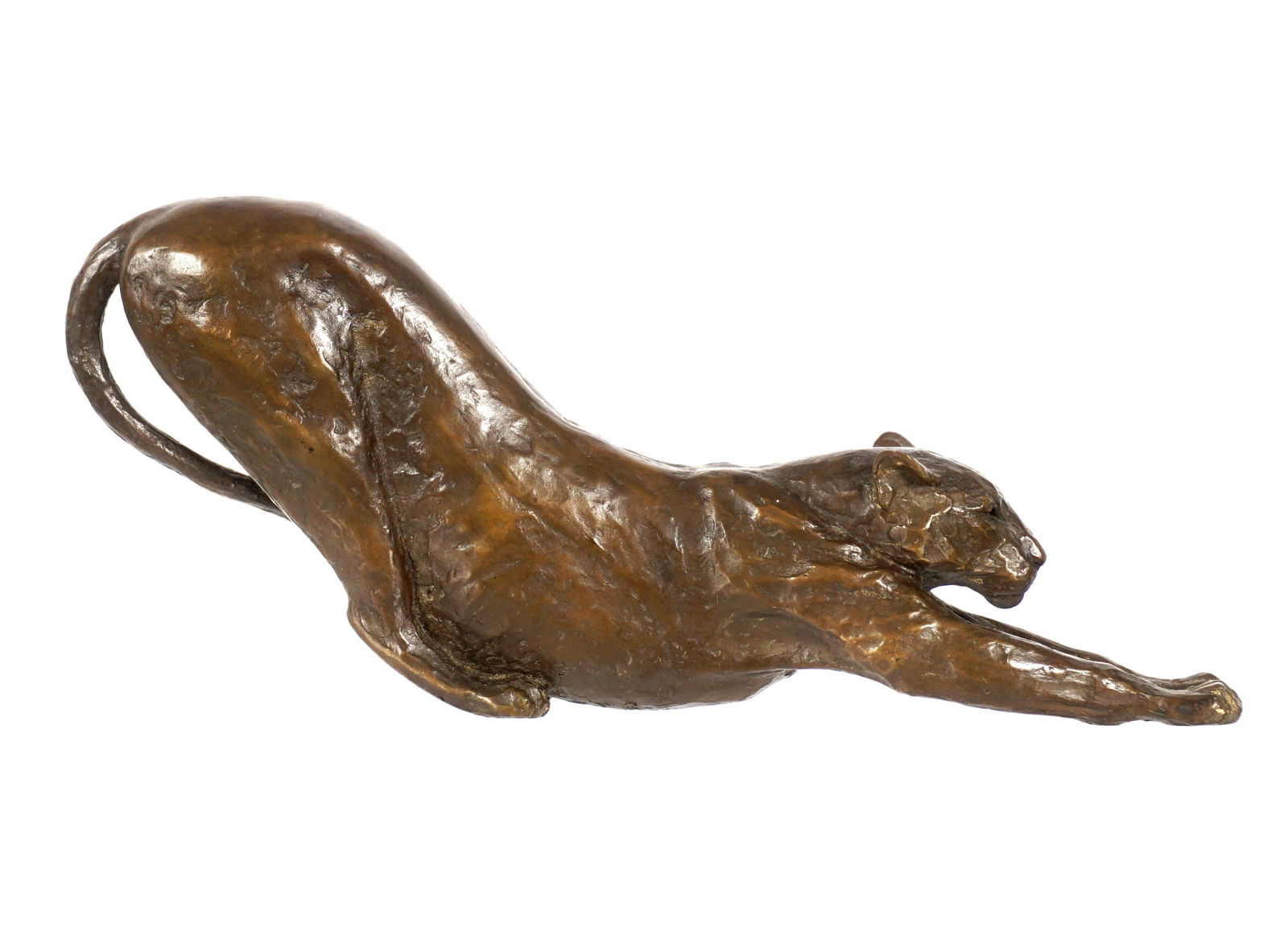 Melvin Johanson Stretching Mountain Lion Bronze (1 of 8)