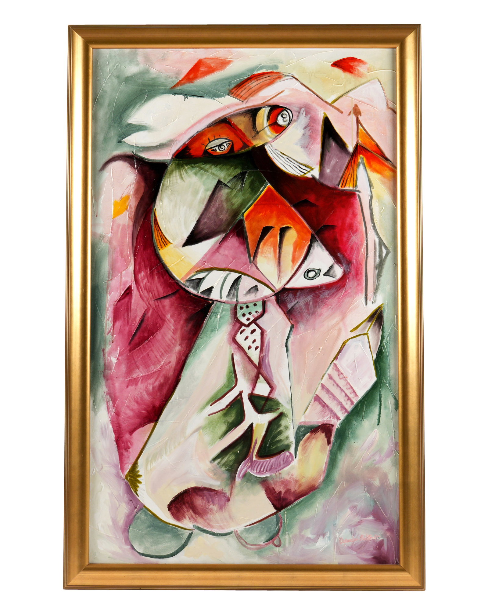 Large Alexandra Nechita 8MM Looking Ahead Painting (1 of 7)