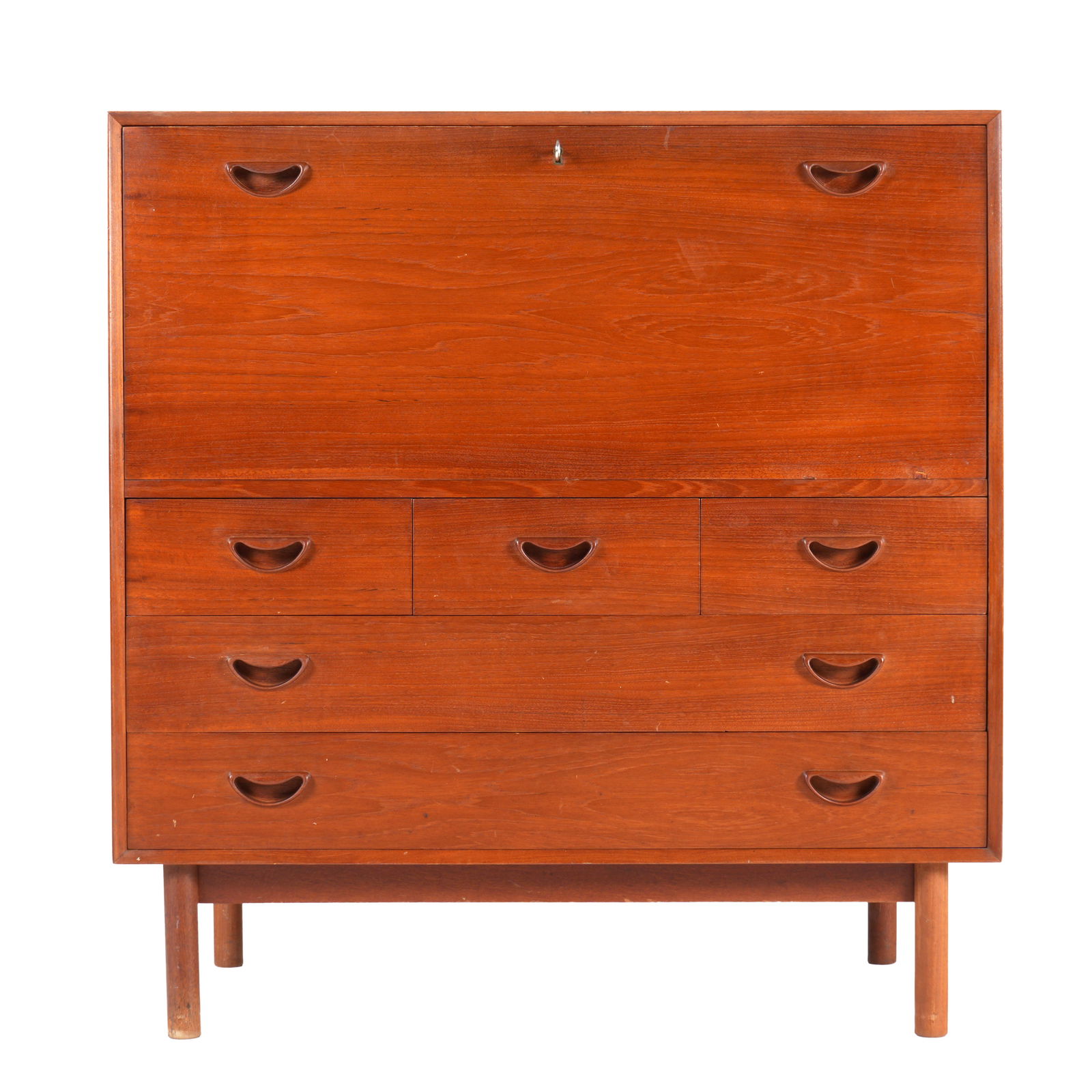 Peter Hvidt Teak Drop Front Desk (1 of 9)