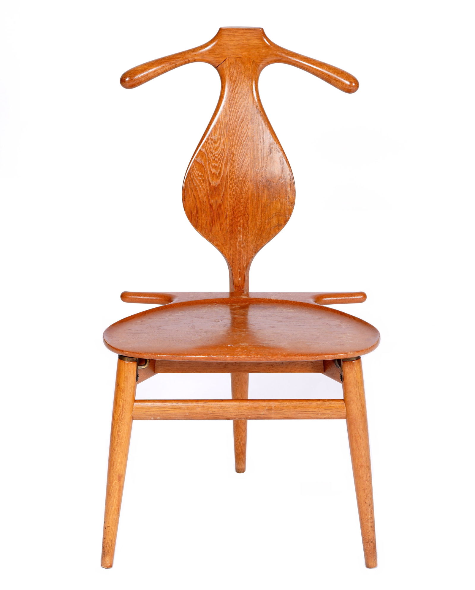 Hans Wegner for Johannes Hansen Teak Valet Chair (1 of 13)