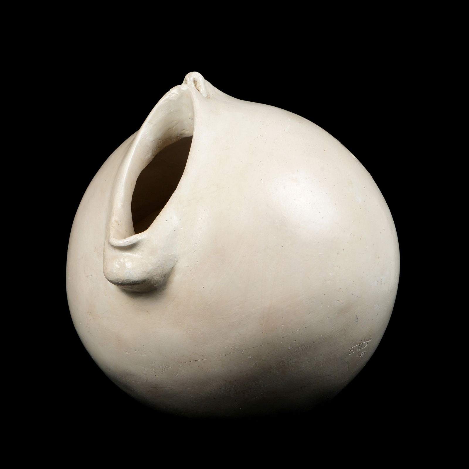 Richard Etts Erotic Open Mouth Plaster Sculpture Auction
