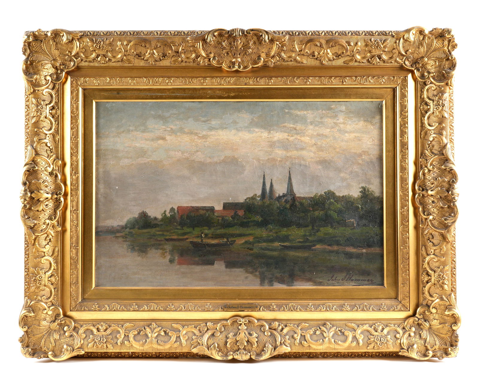 John Johann Hammer English Landscape Painting (1 of 7)