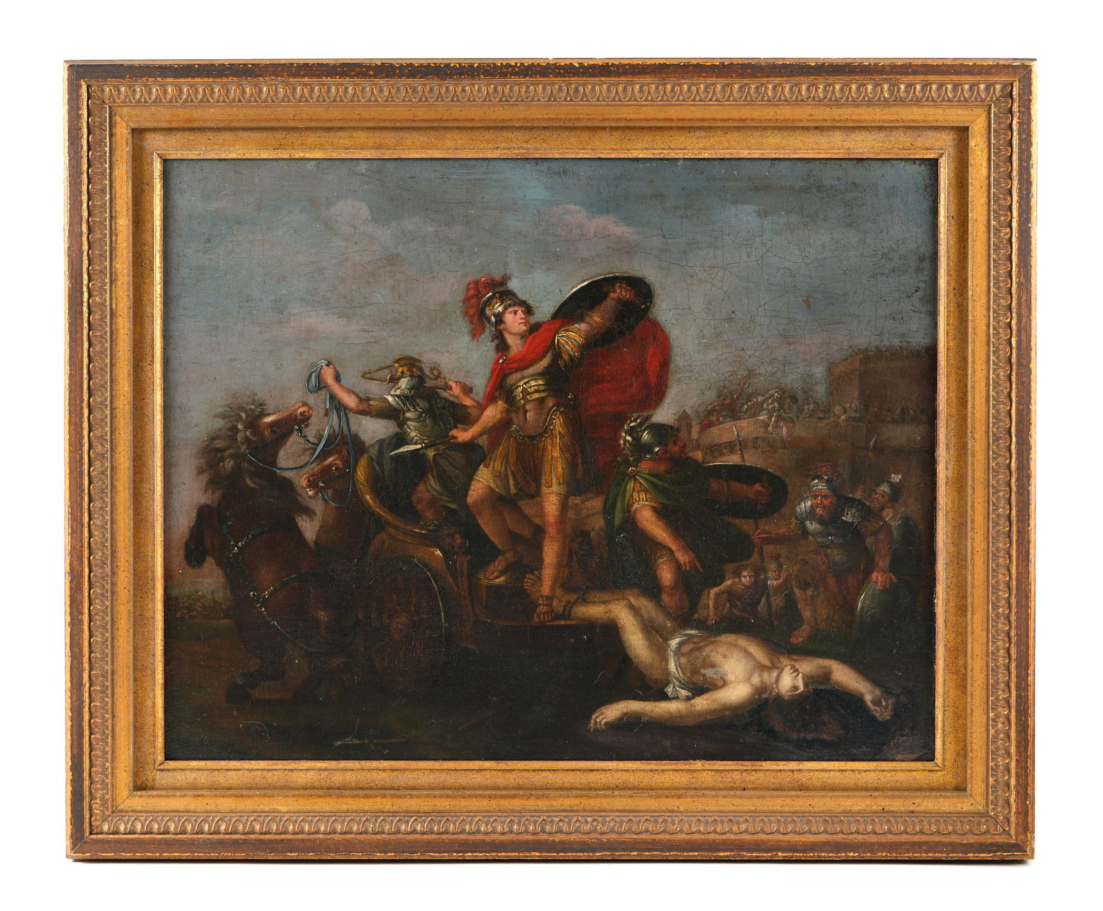 after Gavin Hamilton Death of Hector Painting (1 of 5)