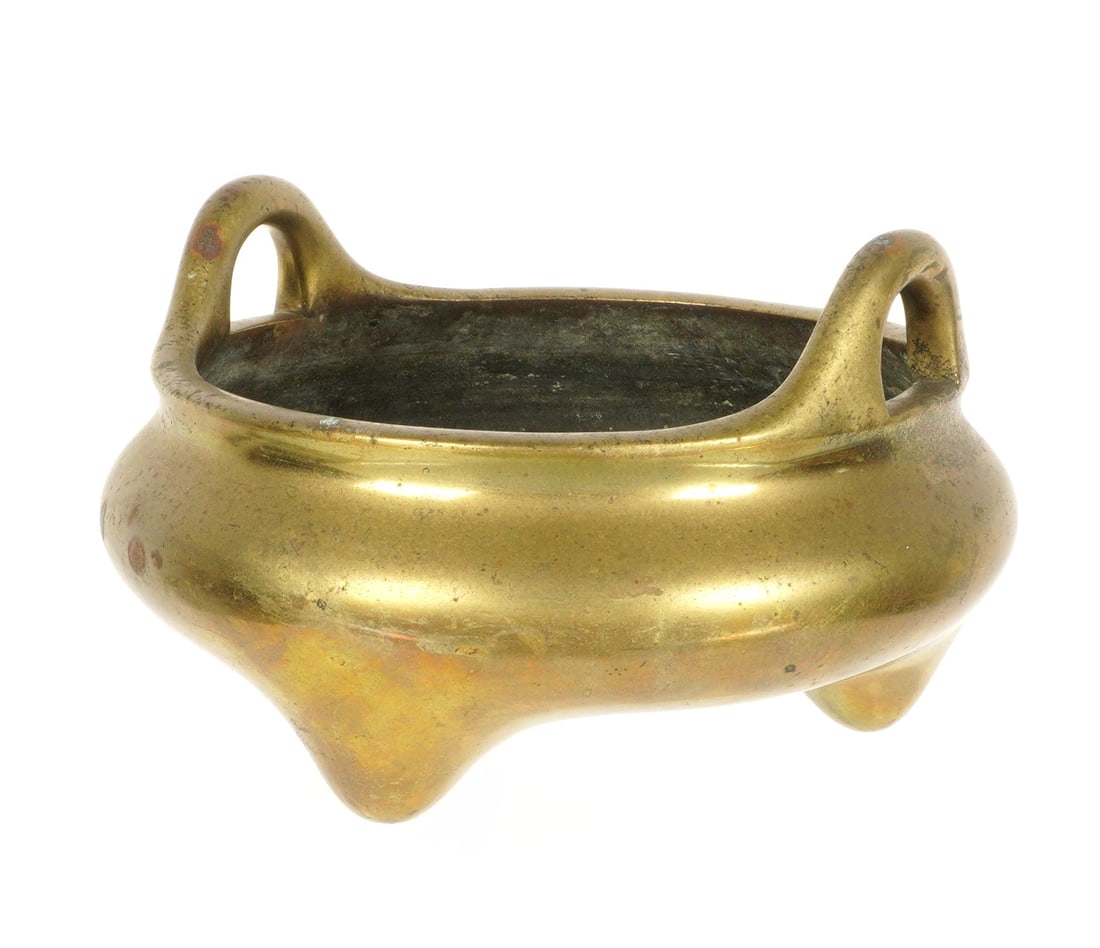 Chinese Bronze Tripod Censer (1 of 9)