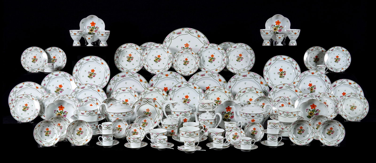 A. Raynaud Limoges Guirlandes China Set (1 of 16)