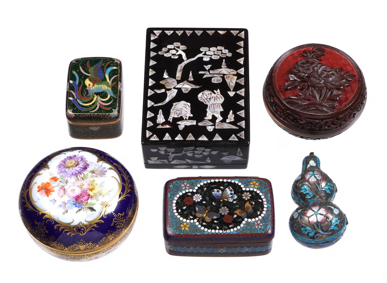 Worldly Collection of Six Boxes (1 of 12)