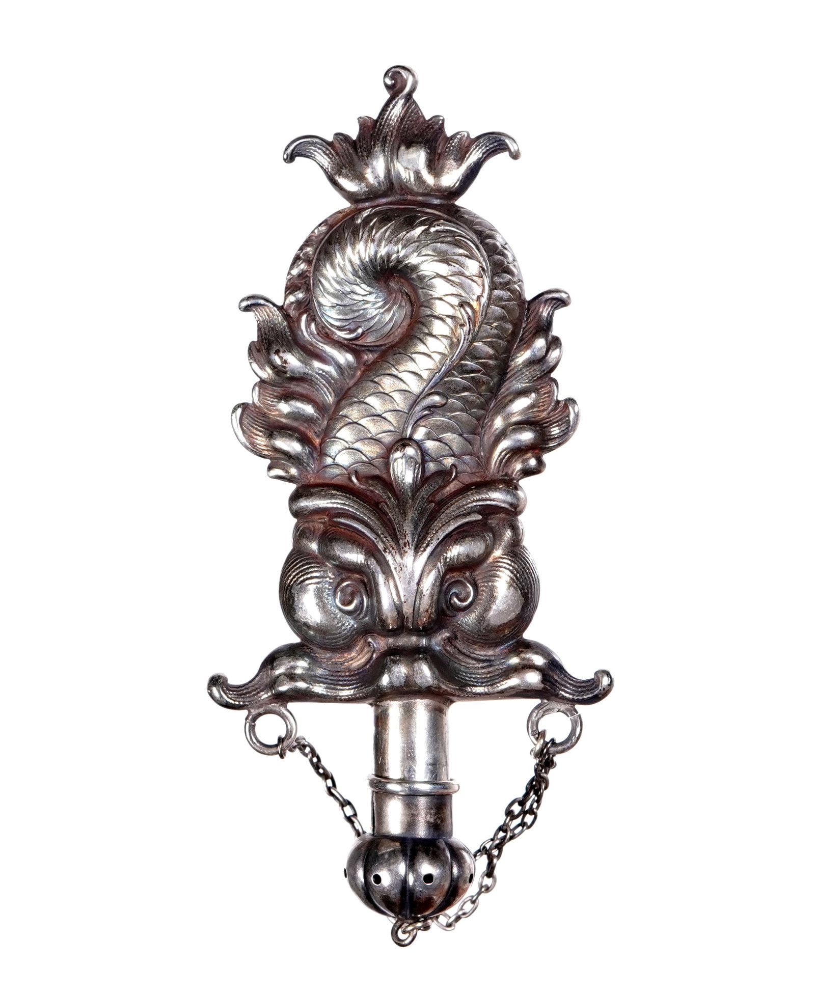 Kerr Sterling Dolphin Vinaigrette Scent Bottle (1 of 5)