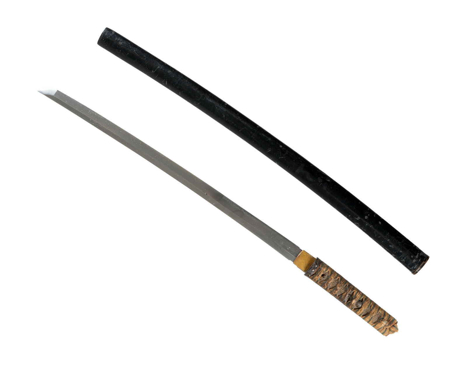 Antique Japanese Civilian Wakizashi Sword (1 of 9)