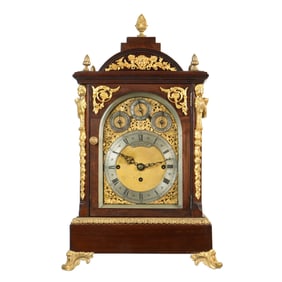 Bigelow Kennard & Co. Mahogany Bracket Clock