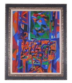 Important Exhibited 1942 Jean Bazaine Nature Morte Painting