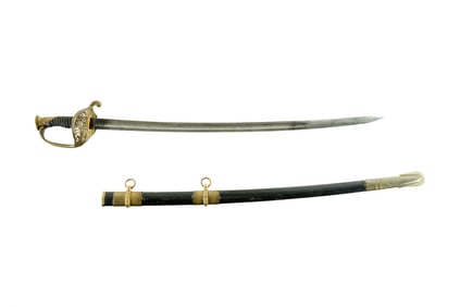 Civil War Model 1850 Staff & Field Officers Sword