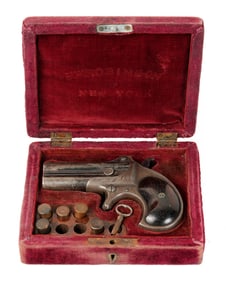 Cased & Engraved Remington Model 95 Type I Pistol