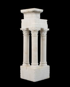 Grand Tour Model of "Temple of Vespasian"