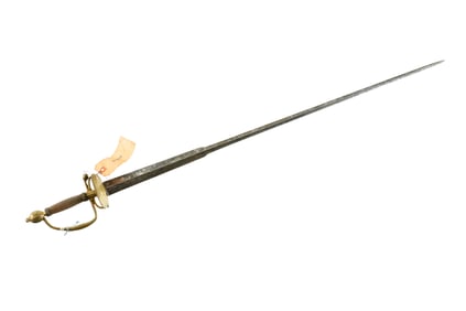 French 18th Century Colichemarde Small Sword Epee