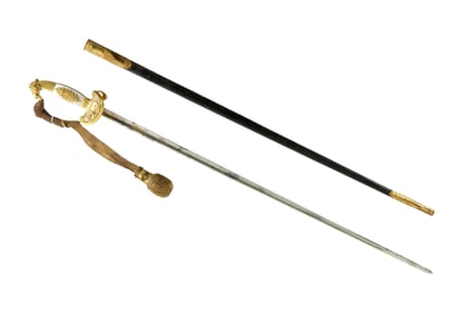 19th C Bavarian German Maximilian II Court Sword
