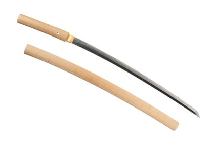 Japanese Katana Sword in Shirasaya