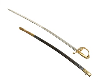 19th Century Dutch Naval Officers Sword