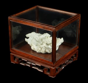 Stunning Delicate Blanc de Chine Porcelain Bowl