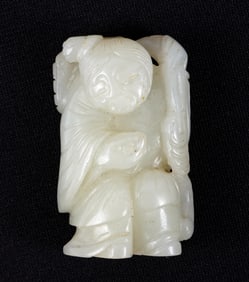 Chinese Carved Jade Figure