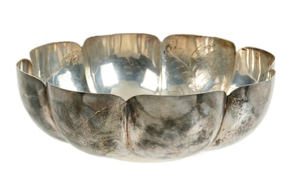 Sanborns Engraved Mexican Sterling Silver Bowl