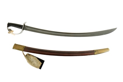 Rare British Model 1896 Mountain Artillery Saber