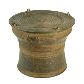 Bronze Burmese / Thailiand / Tibetan Karen Rain Drum