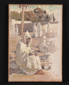 attr Anna Richard Brewster Seated Orientalist