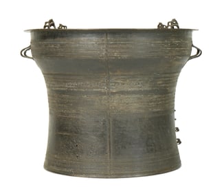 Bronze Burmese / Thailiand / Tibetan Karen Rain Drum