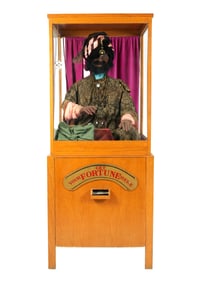 Vintage Arcade Fortune or Genie Teller Machine