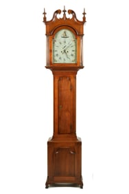 18th/19th Century American Walnut Tall Case Clock
