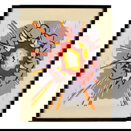 Roy Lichtenstein Explosion from Portfolio 9 A/P