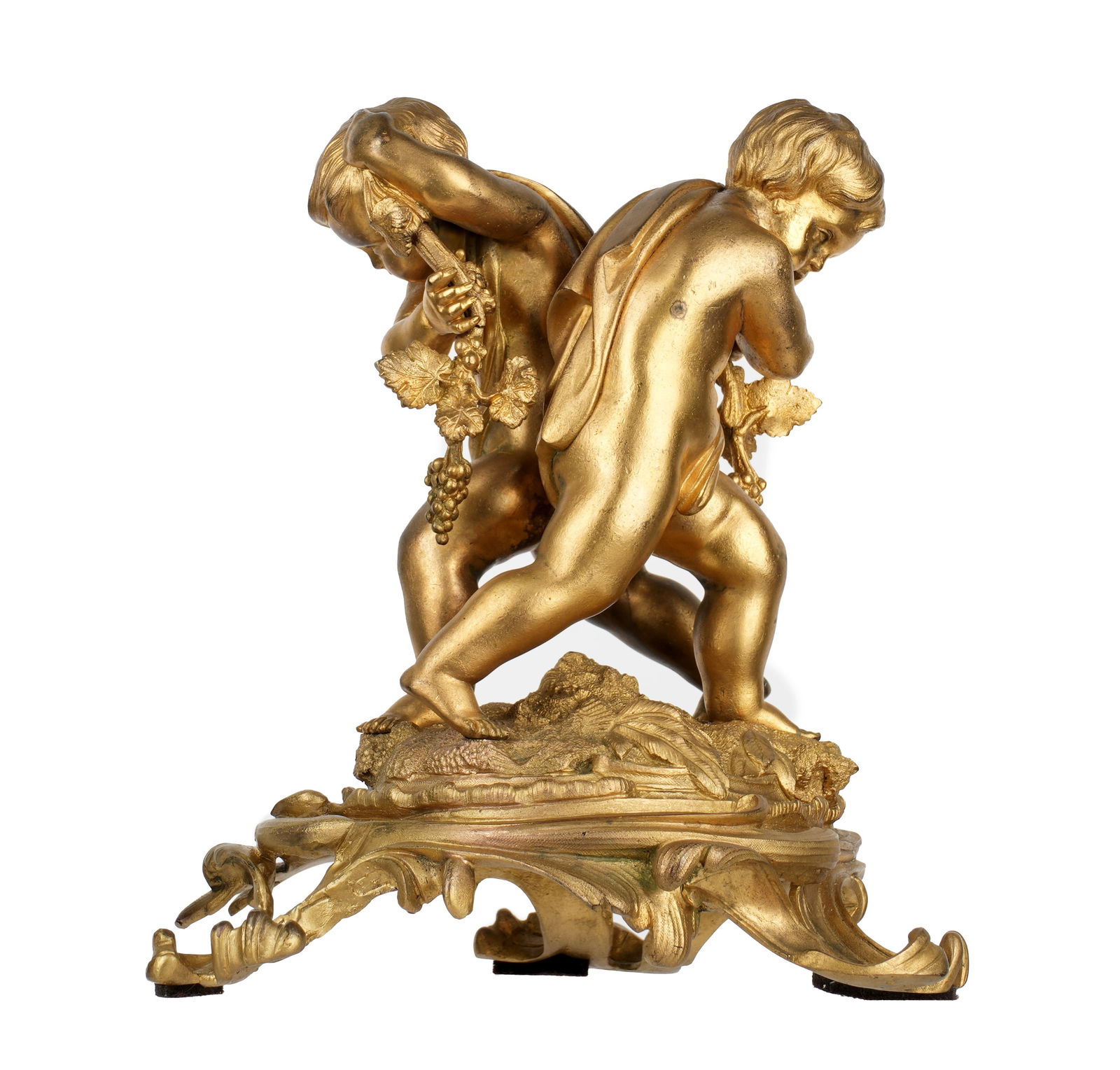 French Bronze Gold Dore Figural Putti Centerpiece (1 of 6)