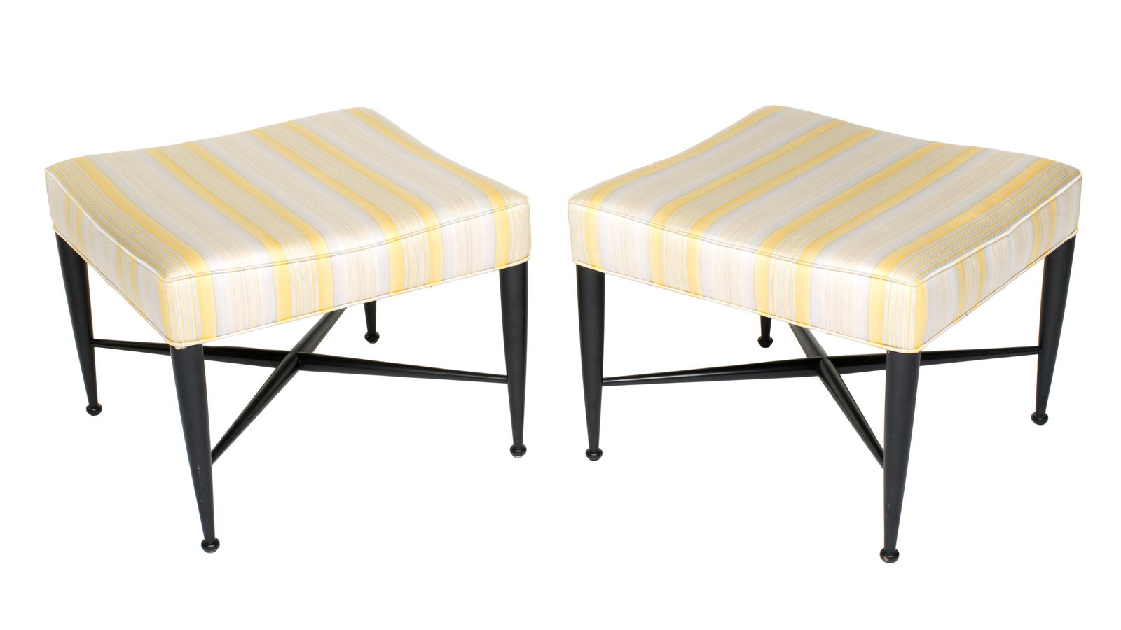 Pair Edward Wormley for Dunbar 5002 Stools (1 of 8)