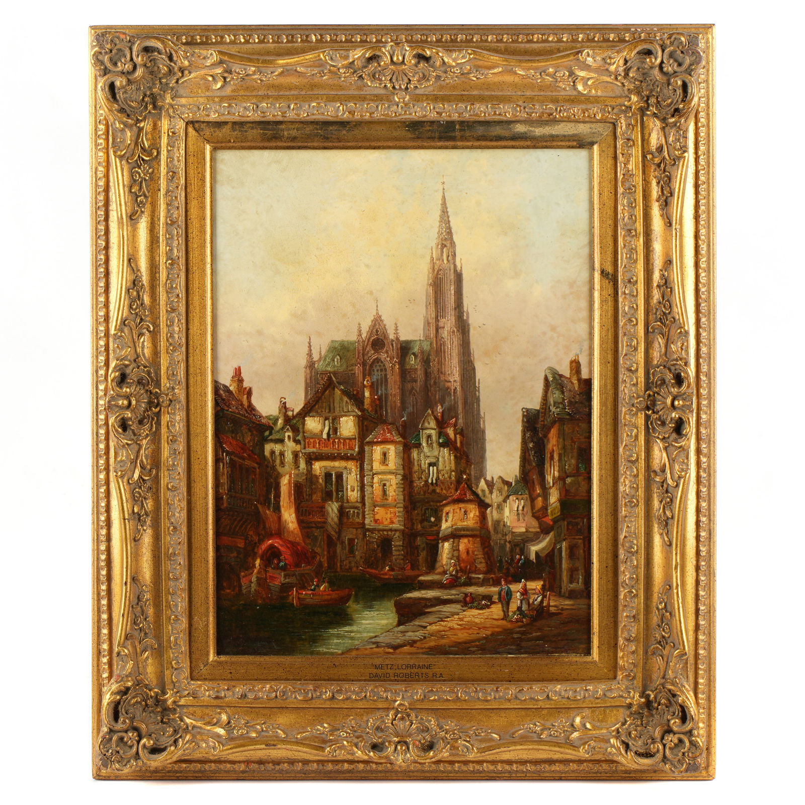 David Roberts "Metz, Lorraine" France Painting (1 of 8)