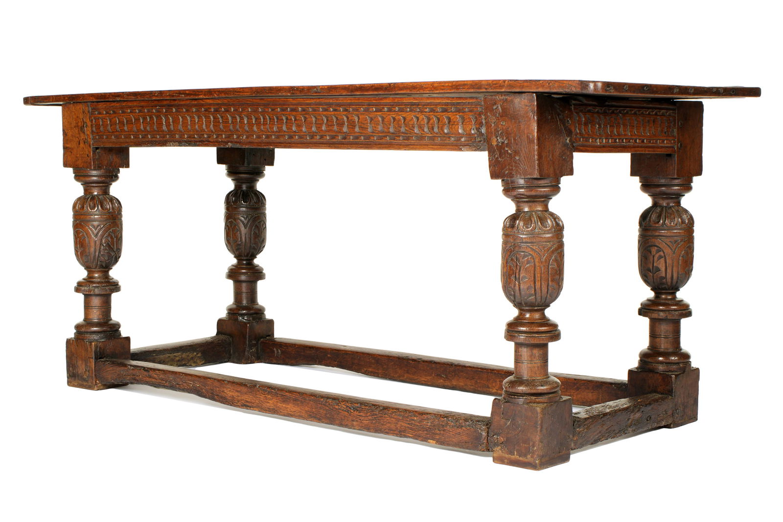 18th Century English Jacobean Refectory Table (1 of 7)