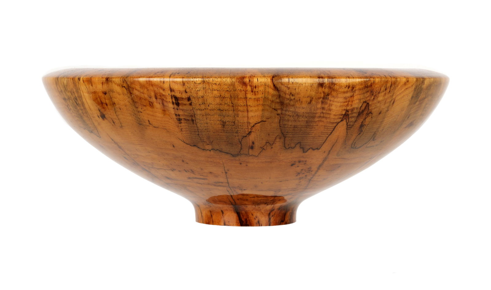 Philip Moulthrop Turned Spalted White Ash Bowl (1 of 8)