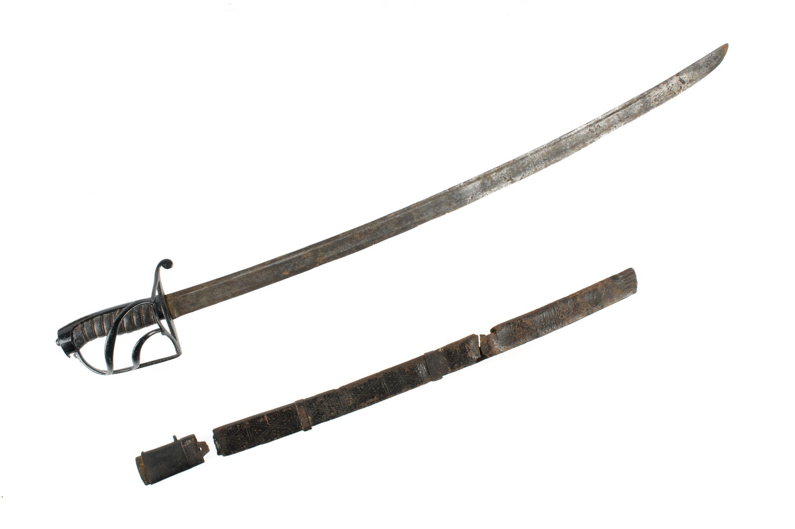 Relic 19th Century Continental Cavalry Sword (1 of 5)