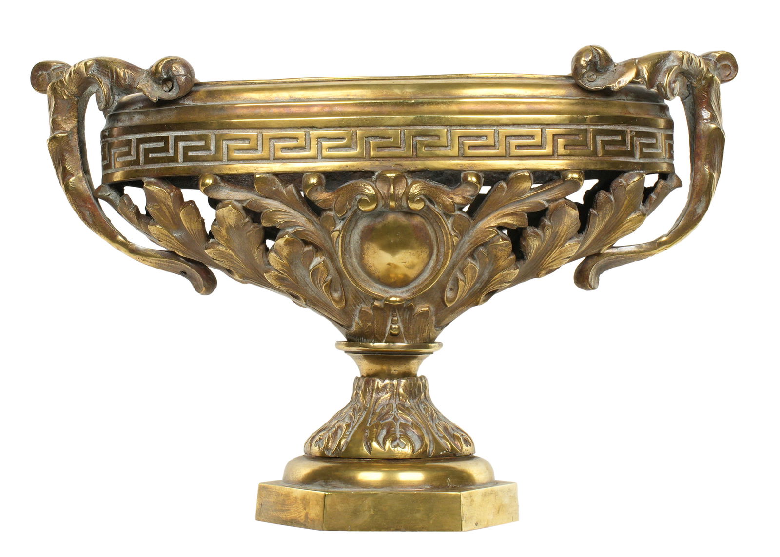 Large Classical Bronze Urn / Centerpiece (1 of 6)