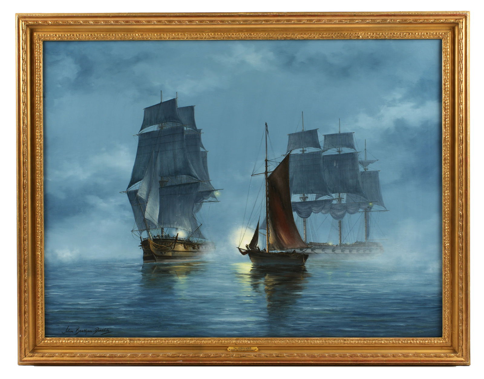 John Bentham-Dinsdale The Assignation Painting (1 of 7)