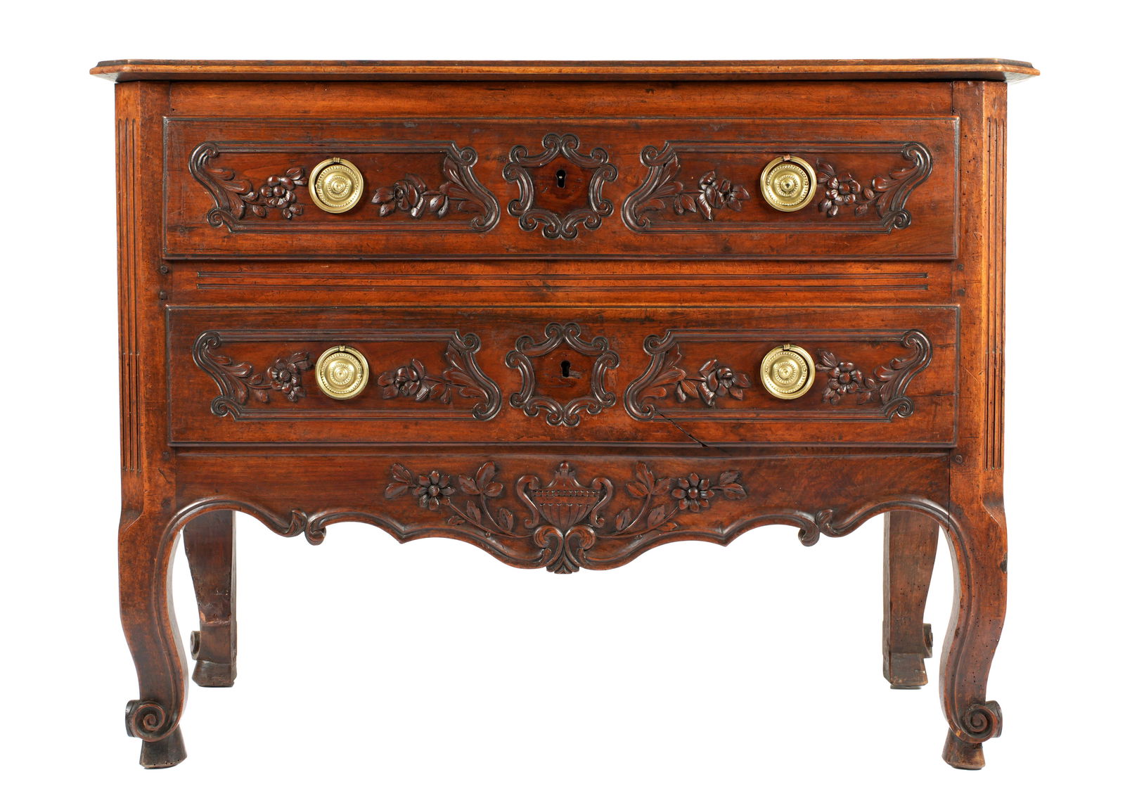 18th Century Carved French Commode (1 of 7)