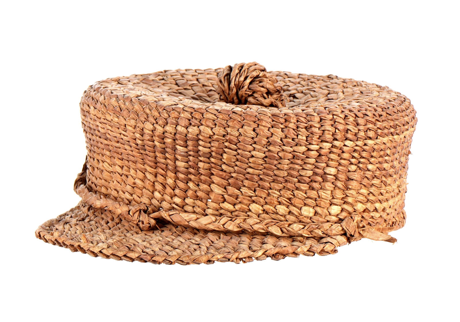 Salish / Nootka Northwest Woven Kepi Form Hat (1 of 9)