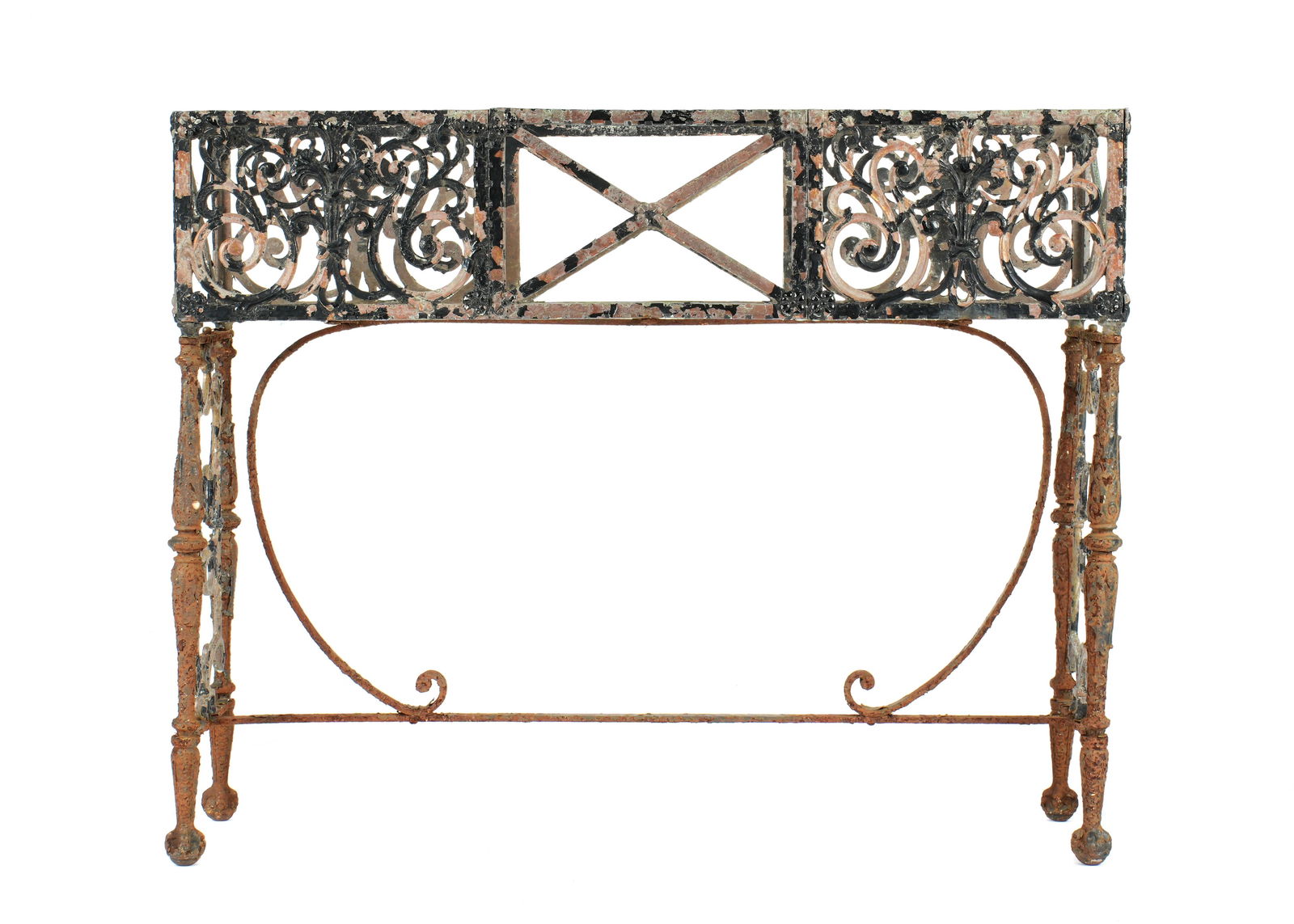 Painted Cast Iron Garden Planter Stand (1 of 5)