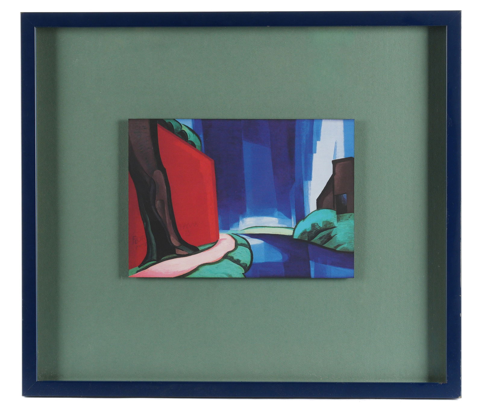 after Oscar Bluemner Azure Giclee on Board (1 of 6)