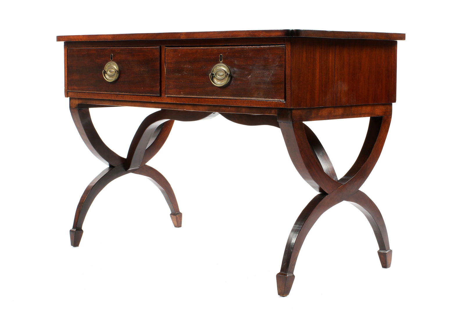 Antique American Classical Curule Table C.1800 (1 of 7)