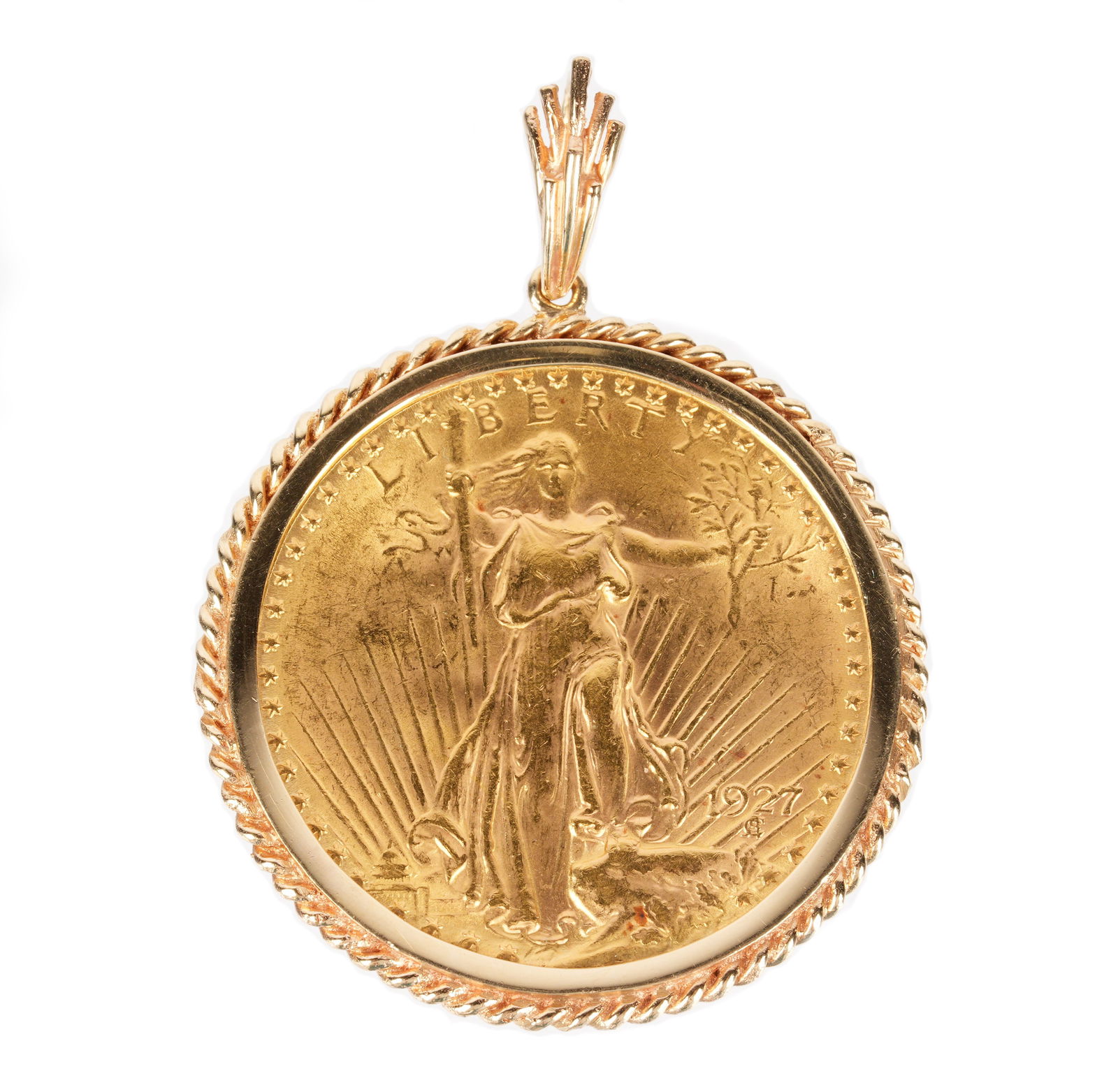 1915 US $2.5 Gold Indian Head Coin (1 of 4)