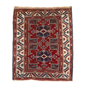 19th Century Antique Kazak Rug / Carpet