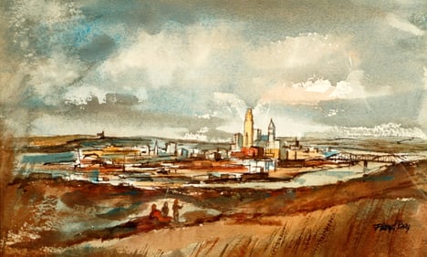 Floyd Berg Landscape Watercolor