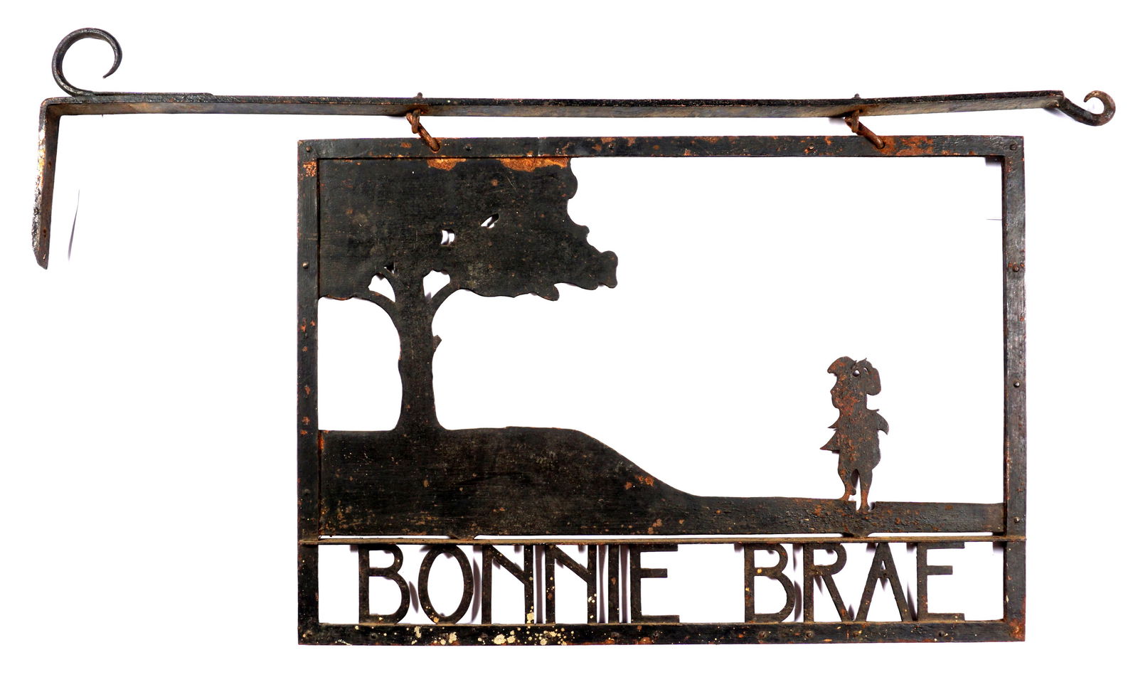 Bonnie Brae Golf Club Iron Entrance Sign (1 of 6)