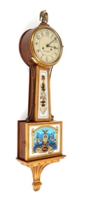 Contemporary Aaron Willard Banjo Clock