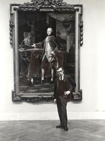 Ruth Orkin Woody Allen at the Metropolitan